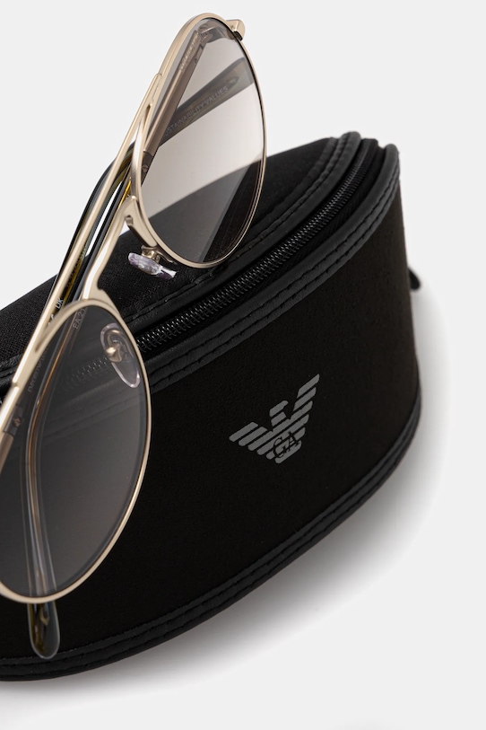 Emporio Armani okulary przeciwsłoneczne złoty 0EA2171