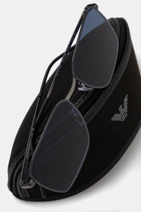 Emporio Armani occhiali da sole argento 0EA2172D