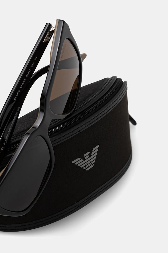 Солнцезащитные очки Emporio Armani чёрный 0EA4260