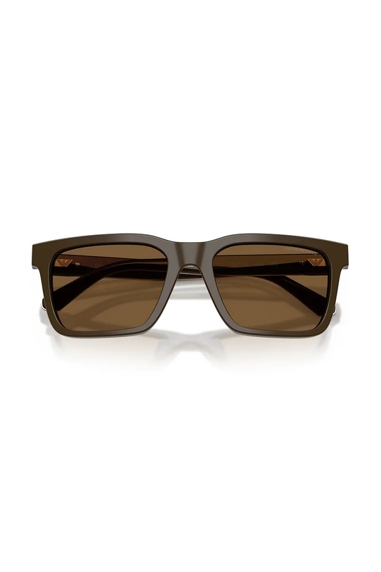 Emporio Armani okulary przeciwsłoneczne 0EA4262U brązowy