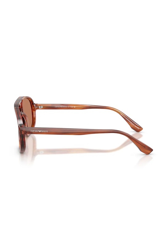 Akcesoria Emporio Armani okulary przeciwsłoneczne 0EA4263U brązowy