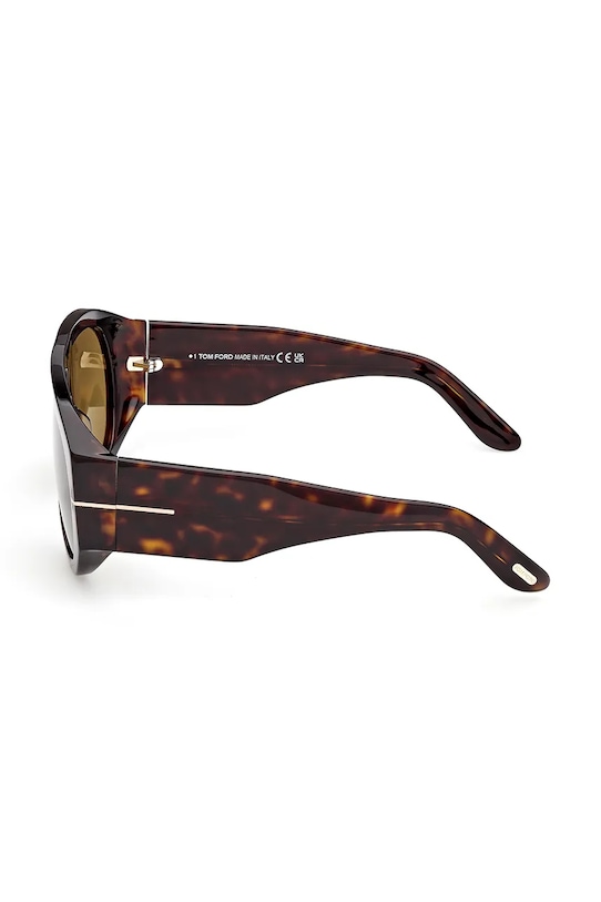 Tom Ford okulary przeciwsłoneczne brązowy FT1044.6052N