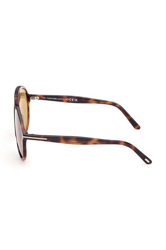 Tom Ford okulary przeciwsłoneczne brązowy FT1211.6553E