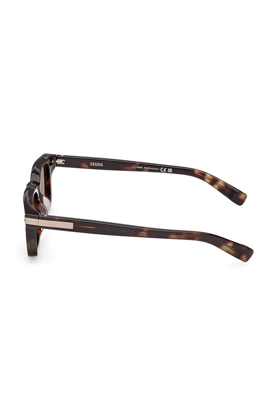 Zegna okulary przeciwsłoneczne brązowy EZ0280.5052E