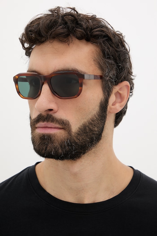 Guess okulary przeciwsłoneczne jednolita brązowy GU00278.5347N