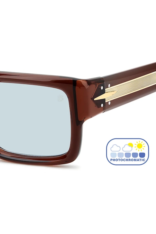 David Beckham okulary przeciwsłoneczne brązowy DB.7159/S