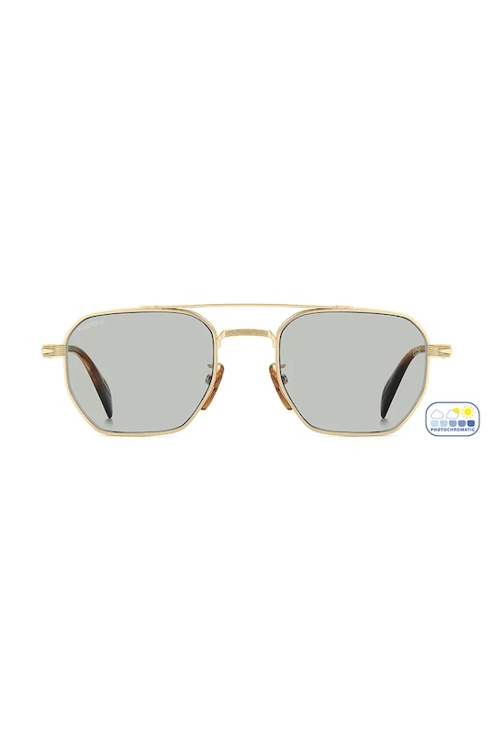 Akcesoria David Beckham okulary przeciwsłoneczne męskie DB.1229/S złoty