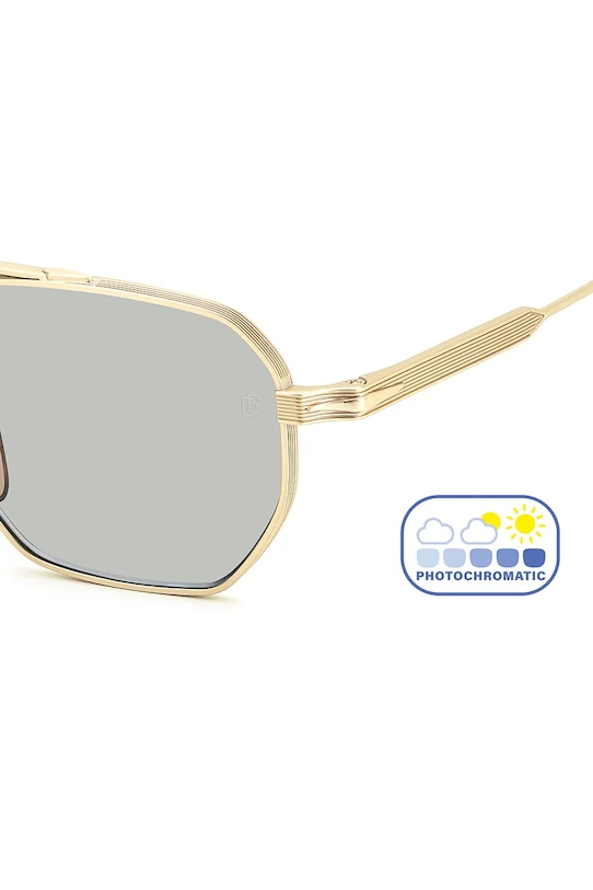 David Beckham okulary przeciwsłoneczne męskie DB.1229/S złoty