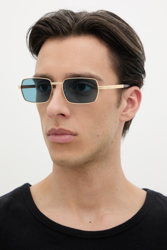 DSQUARED2 okulary przeciwsłoneczne geometryczne złoty D2.0192/S