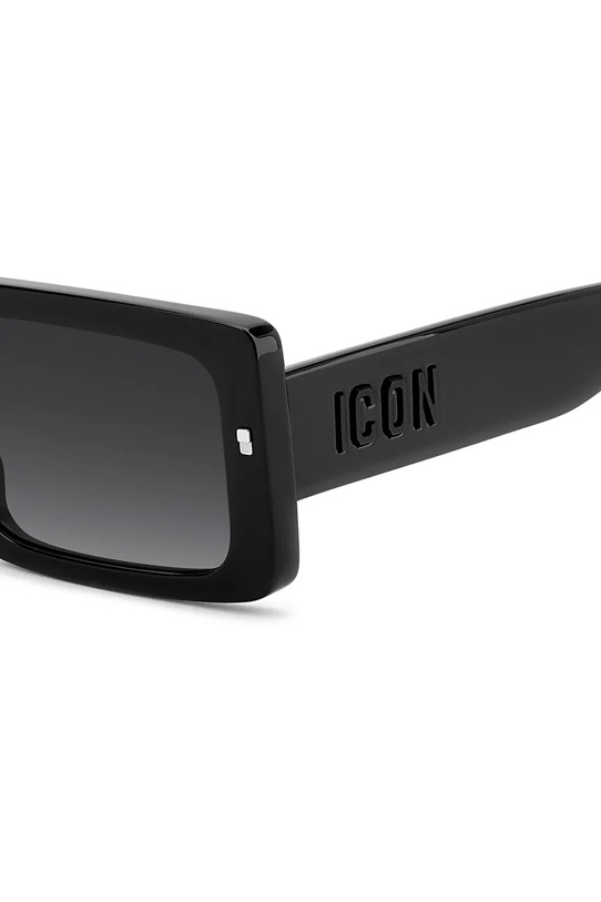 Dsquared2 okulary przeciwsłoneczne męskie czarny ICON.0029/S