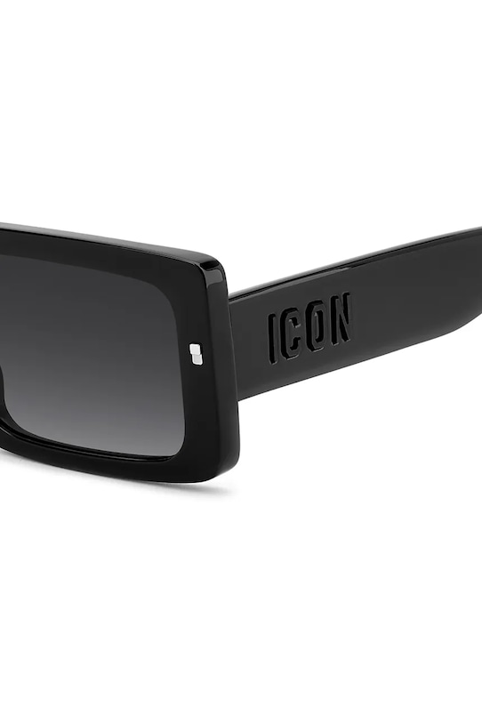 Dsquared2 okulary przeciwsłoneczne męskie czarny ICON.0029/S
