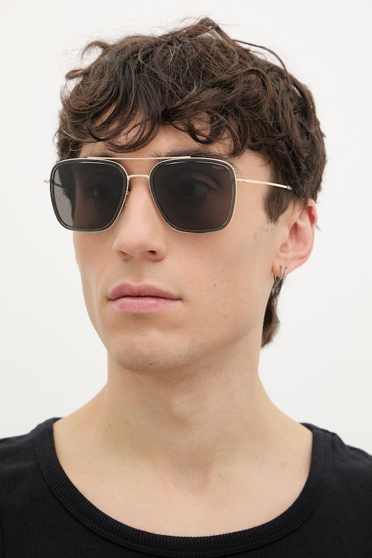 HUGO ochelari de soare uniforme aur HG.1404/G/S