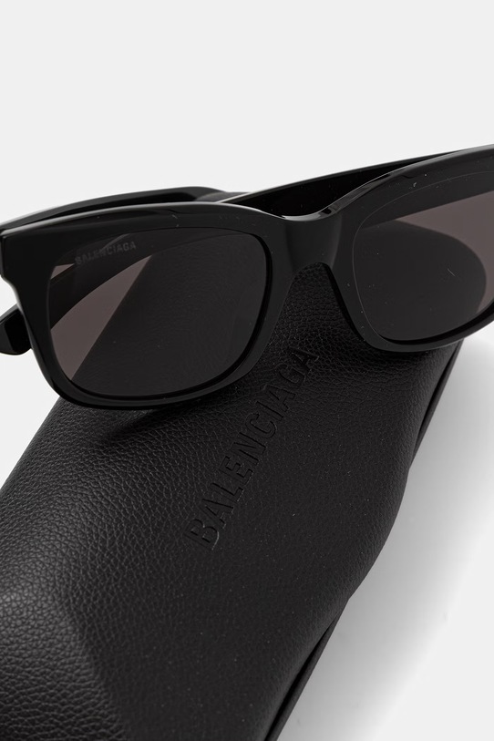 Balenciaga okulary przeciwsłoneczne męskie czarny BB0468S