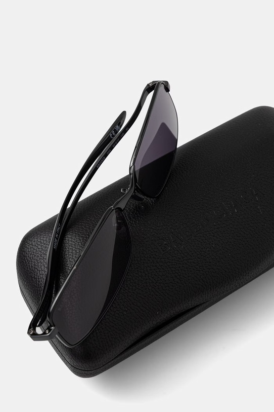 Akcesoria Balenciaga okulary przeciwsłoneczne męskie BB0493S czarny