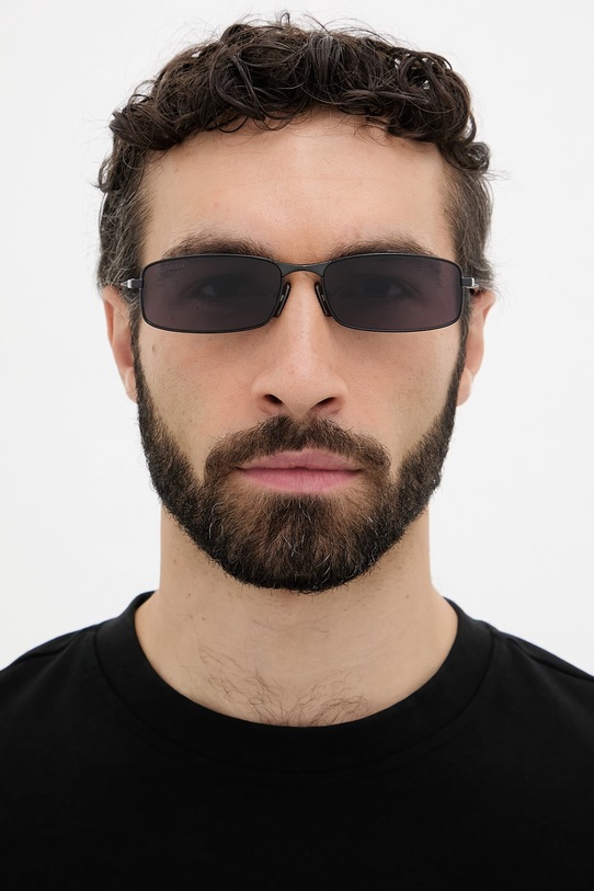 Balenciaga ochelari de soare pentru bărbați BB0493S negru