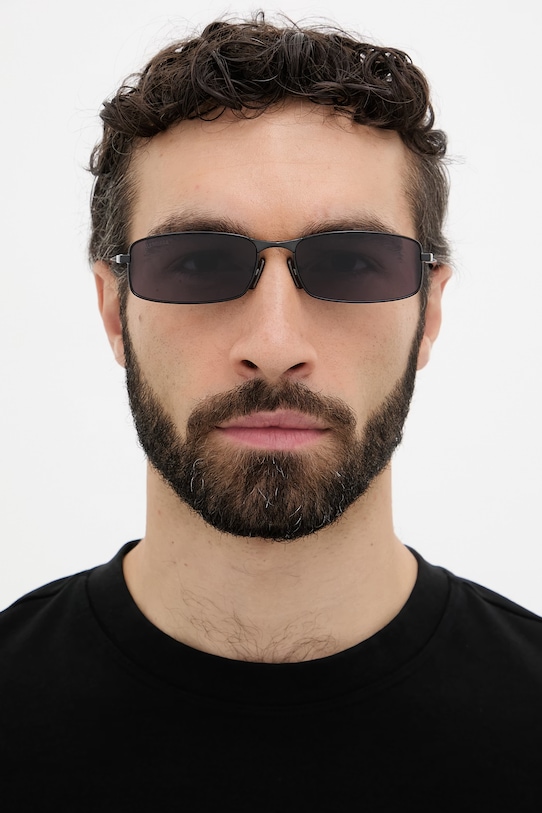 Balenciaga ochelari de soare pentru bărbați BB0493S negru