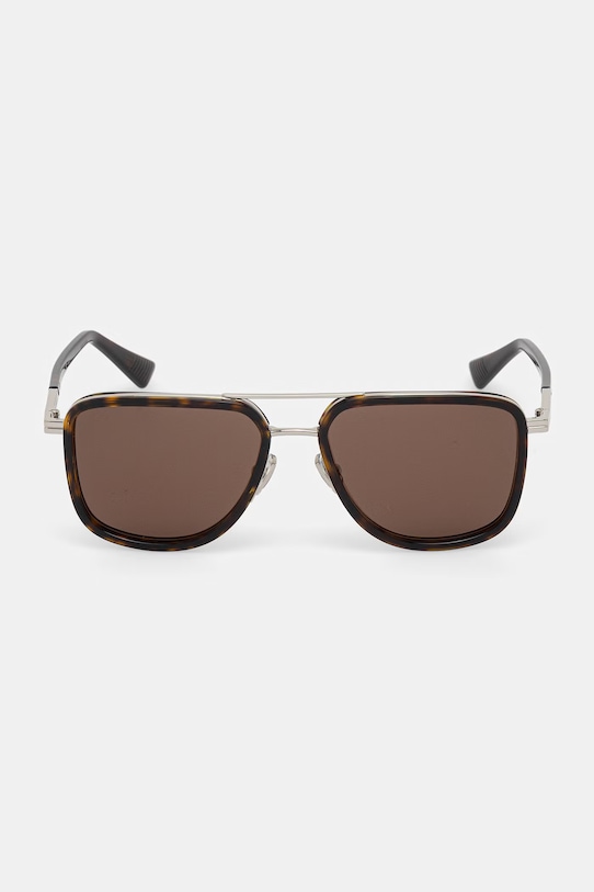 Bottega Veneta okulary przeciwsłoneczne męskie BV1463S brązowy AA00