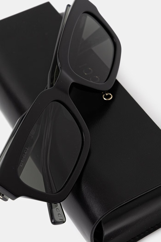 Akcesoria Gucci okulary przeciwsłoneczne męskie GG2069S czarny