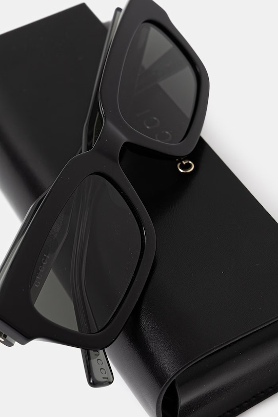 Akcesoria Gucci okulary przeciwsłoneczne męskie GG2069S czarny