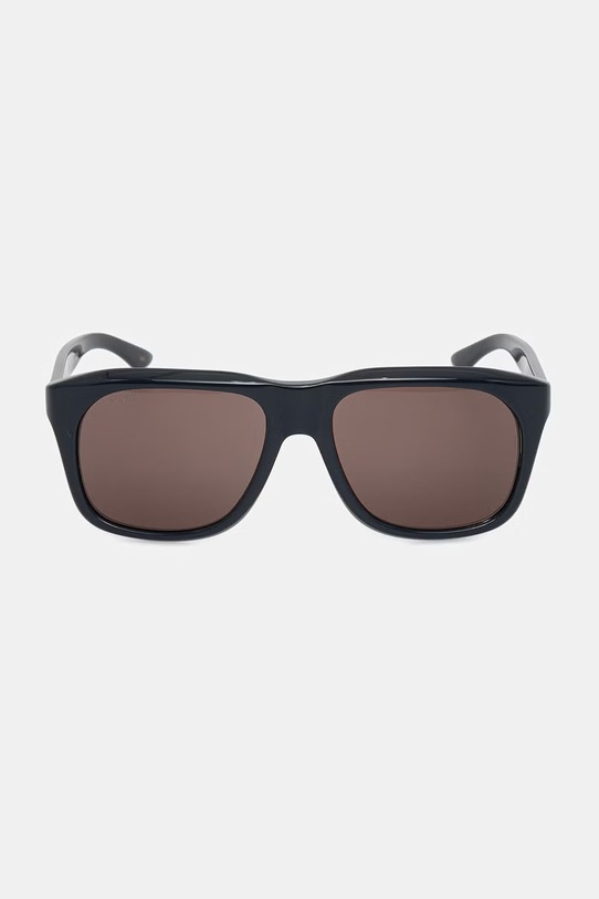 Gucci okulary przeciwsłoneczne kwadratowe męskie GG2077S granatowy AA00