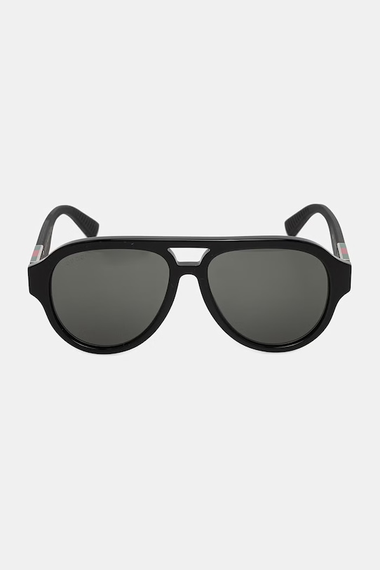 Gucci okulary przeciwsłoneczne pilotki męskie GG2088S czarny AA00