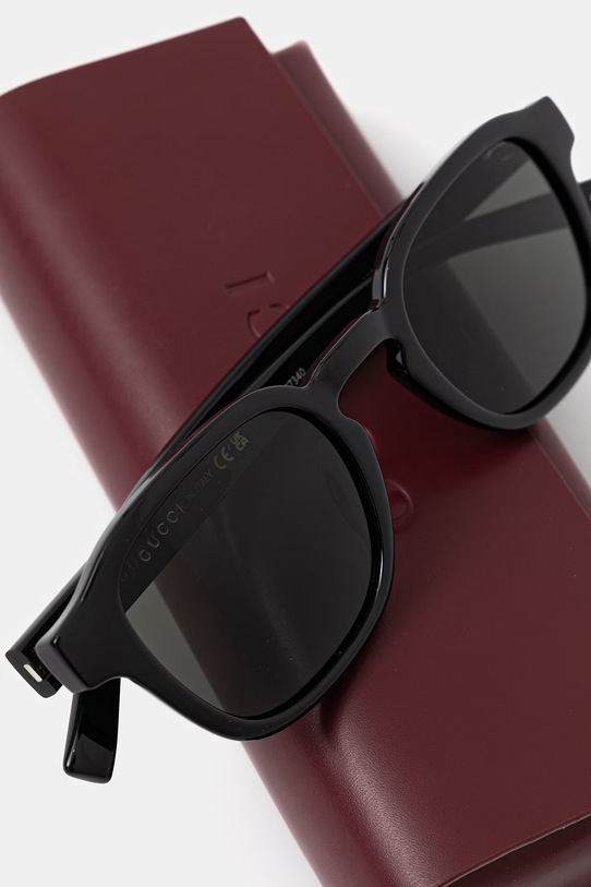 Akcesoria Gucci okulary przeciwsłoneczne męskie GG2106S czarny