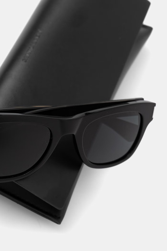 Akcesoria Saint Laurent okulary przeciwsłoneczne wayfarer męskie SL.877 czarny