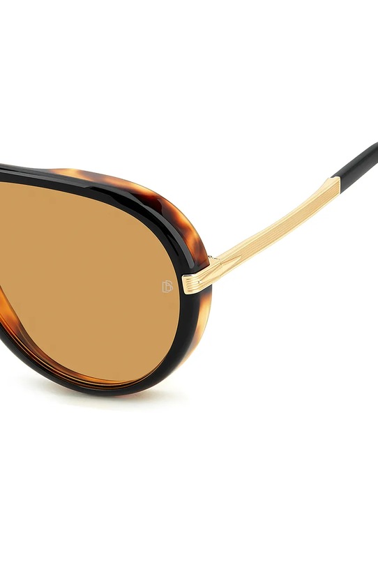 David Beckham okulary przeciwsłoneczne pilotki męskie brązowy DB.99/VOYAGER