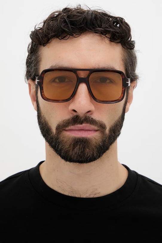 David Beckham štvorcové slnečné okuliare pánske DB.7151/S