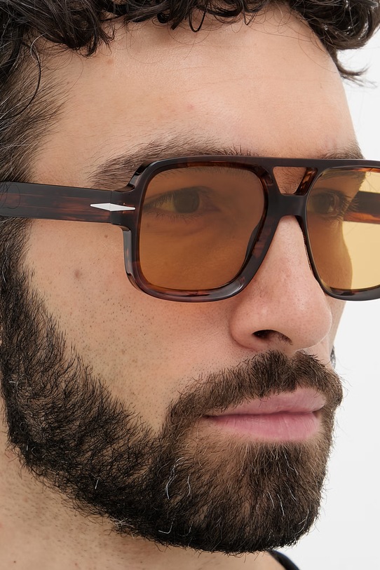 David Beckham štvorcové slnečné okuliare pánske DB.7151/S