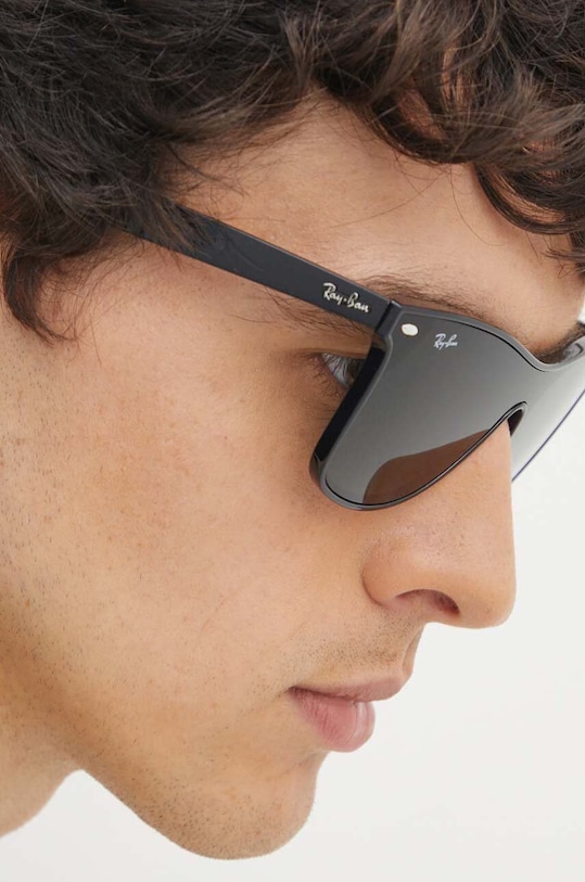 Γυαλιά ηλίου Ray-Ban BLAZE WAYFARER μαύρο 0RB4440N.601/71.41