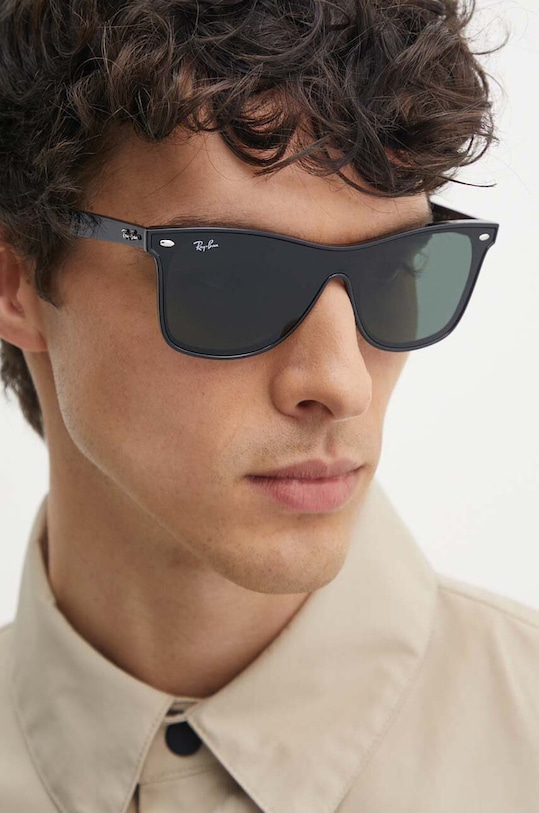 Γυαλιά ηλίου Ray-Ban BLAZE WAYFARER 0RB4440N.601/71.41 μαύρο AA00