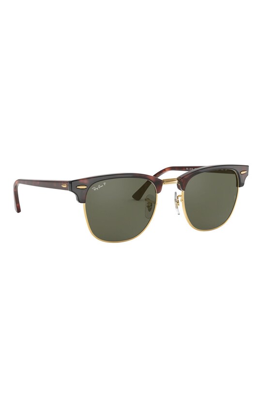 Ray-Ban - Okuliare CLUBMASTER 0RB3016.990/58.51 hnedá