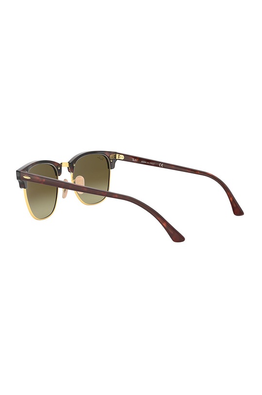 Ray-Ban - Okuliare Clubmaster Double Bride CLUBMASTER 0RB3016.990/7O.51 béžová