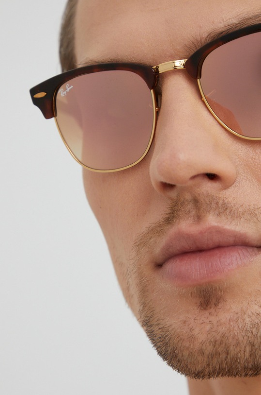 Ray-Ban - Okuliare Clubmaster Double Bride CLUBMASTER 0RB3016.990/7O.51