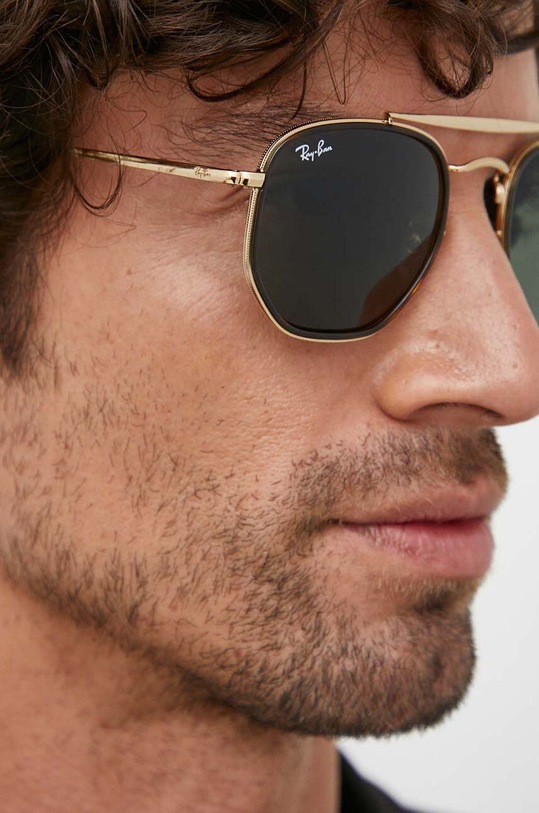 Ray-Ban - Очила 0RB3648M THE MARSHAL II черен 0RB3648M.001.52