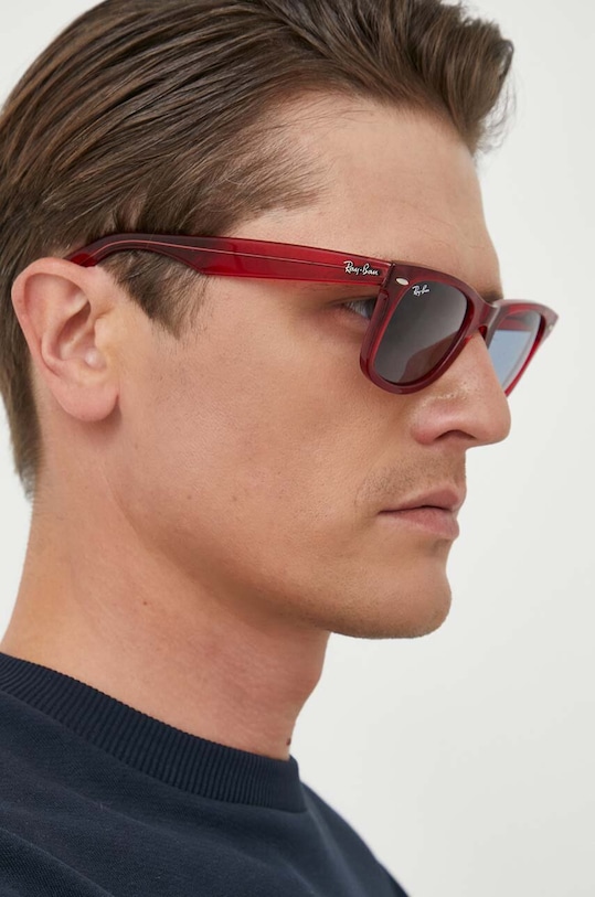 Ray-Ban okulary WAYFARER 0RB2140 czerwony AA00