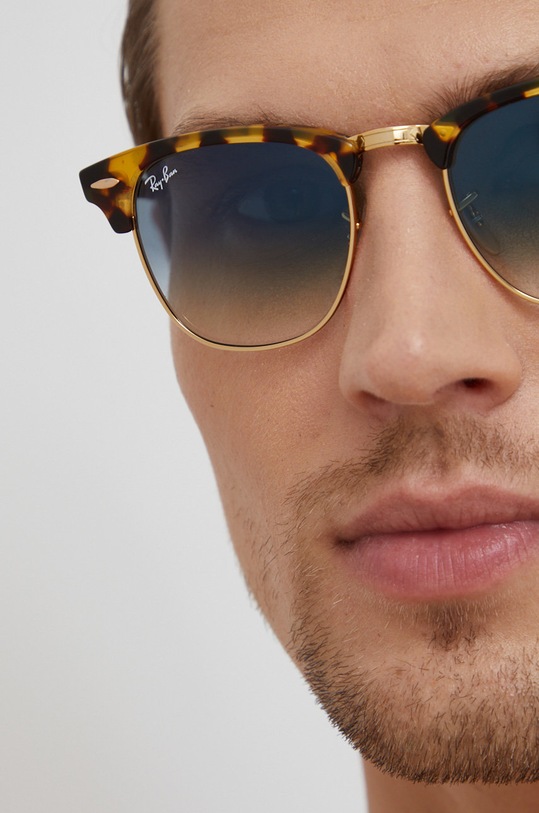 Ray-Ban okulary CLUBMASTER 0RB3016