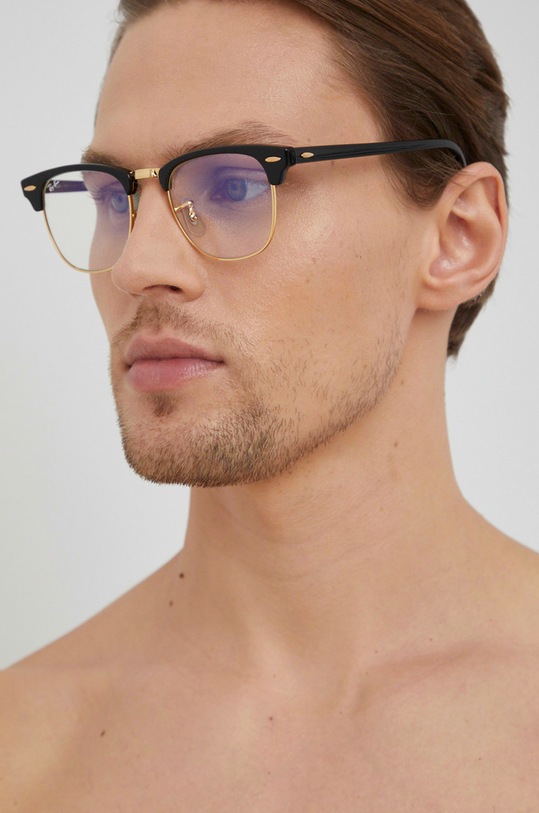 Doplnky Okuliare Ray-Ban CLUBMASTER 0RB3016 priesvitná