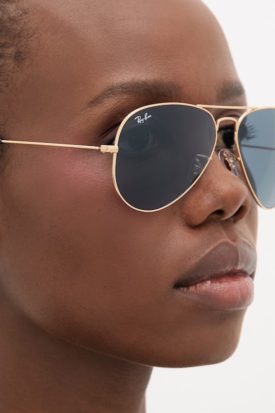 Akcesoria Ray-Ban okulary 0RB3025 złoty