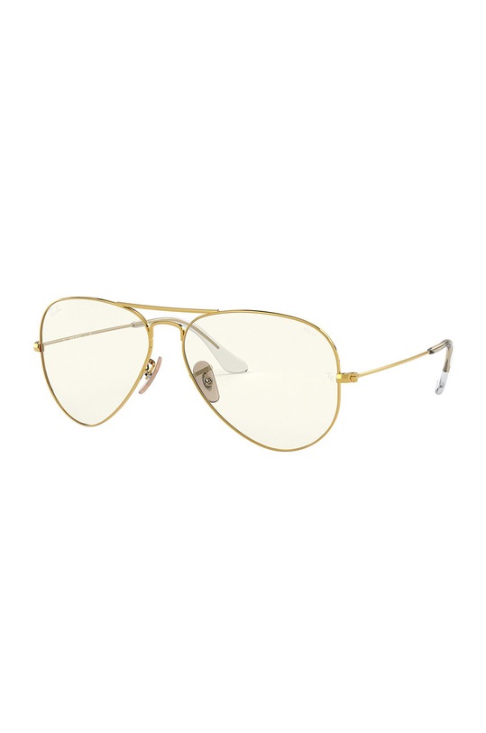 Ray-Ban okulary AVIATOR LARGE METAL transparentny 0RB3025