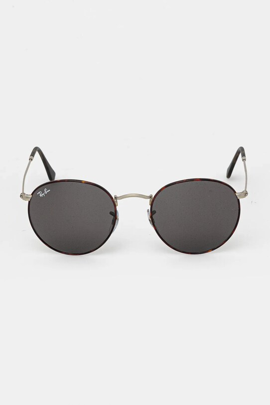 Ray-Ban ochelari de soare ROUND METAL 0RB3447 maro AA00
