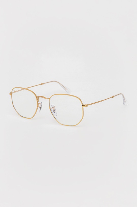 Ray-Ban – Okulary HEXAGONAL transparentny 0RB3548