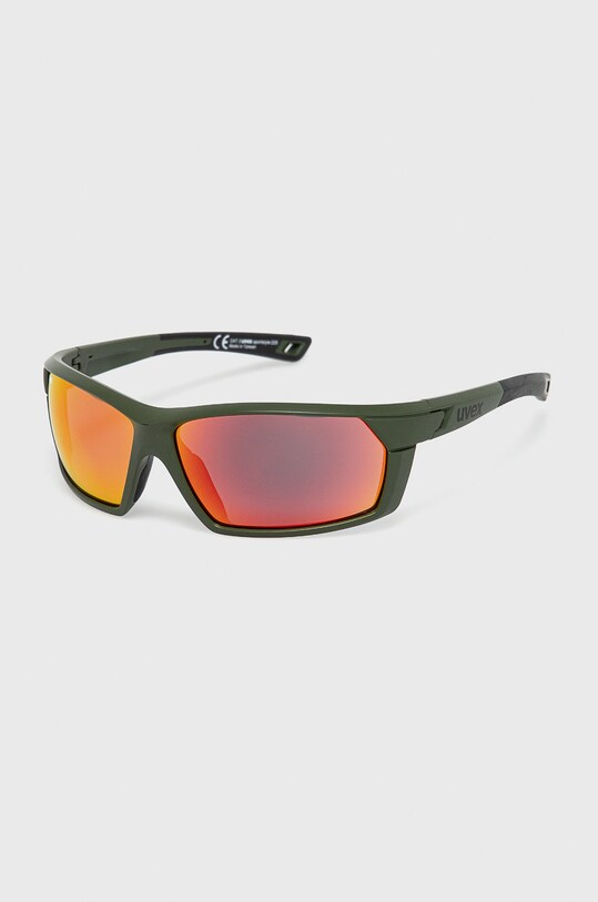Uvex Okulary przeciwsłoneczne Sportstyle 225 zielony 53.2.025