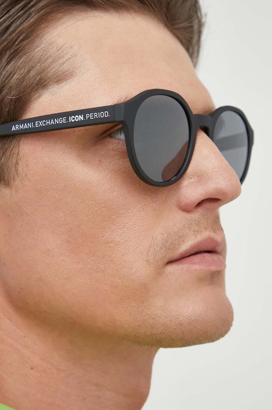 Armani Exchange Okulary przeciwsłoneczne 0AX4114S 0AX4114S czarny