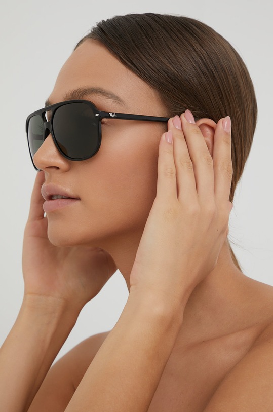 Akcesoria Ray-Ban okulary przeciwsłoneczne BILL 0RB2198 czarny