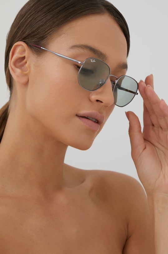 Akcesoria Ray-Ban okulary przeciwsłoneczne 0RB3682 szary