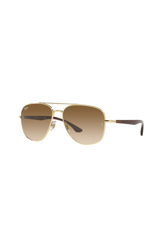 Ray-Ban okulary przeciwsłoneczne złoty 0RB3683