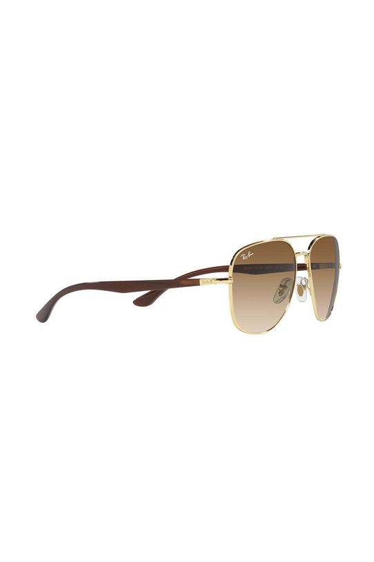 Ray-Ban okulary przeciwsłoneczne 0RB3683 złoty