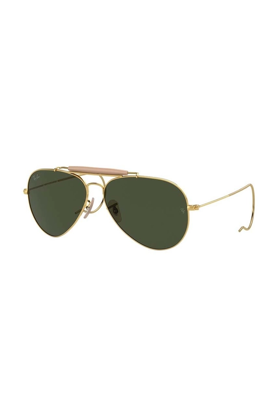 Ray-Ban okulary przeciwsłoneczne OUTDOORSMAN I jednolita czarny 0RB3030